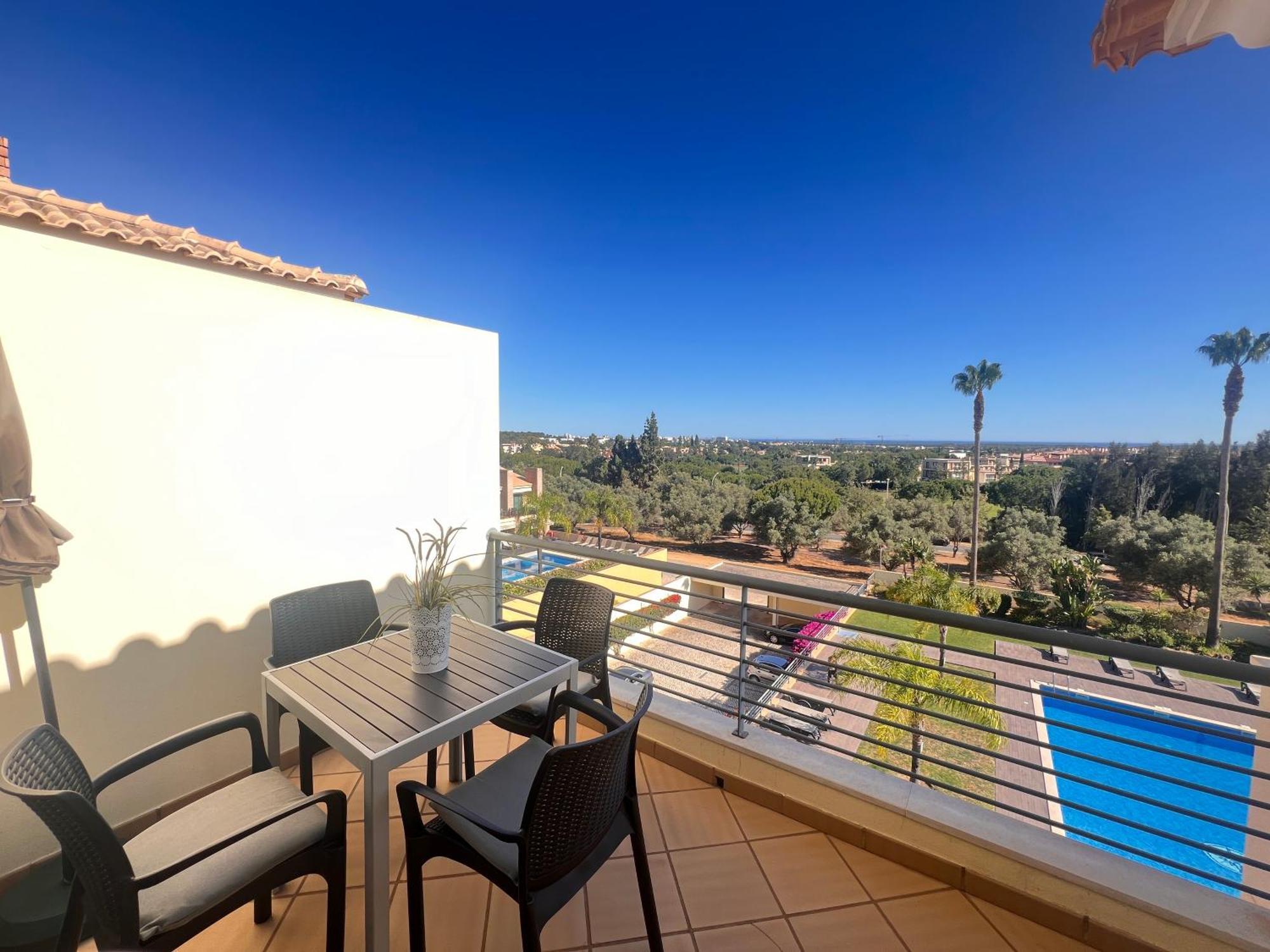 Apartamento Vista Golfe Mar Виламура Экстерьер фото