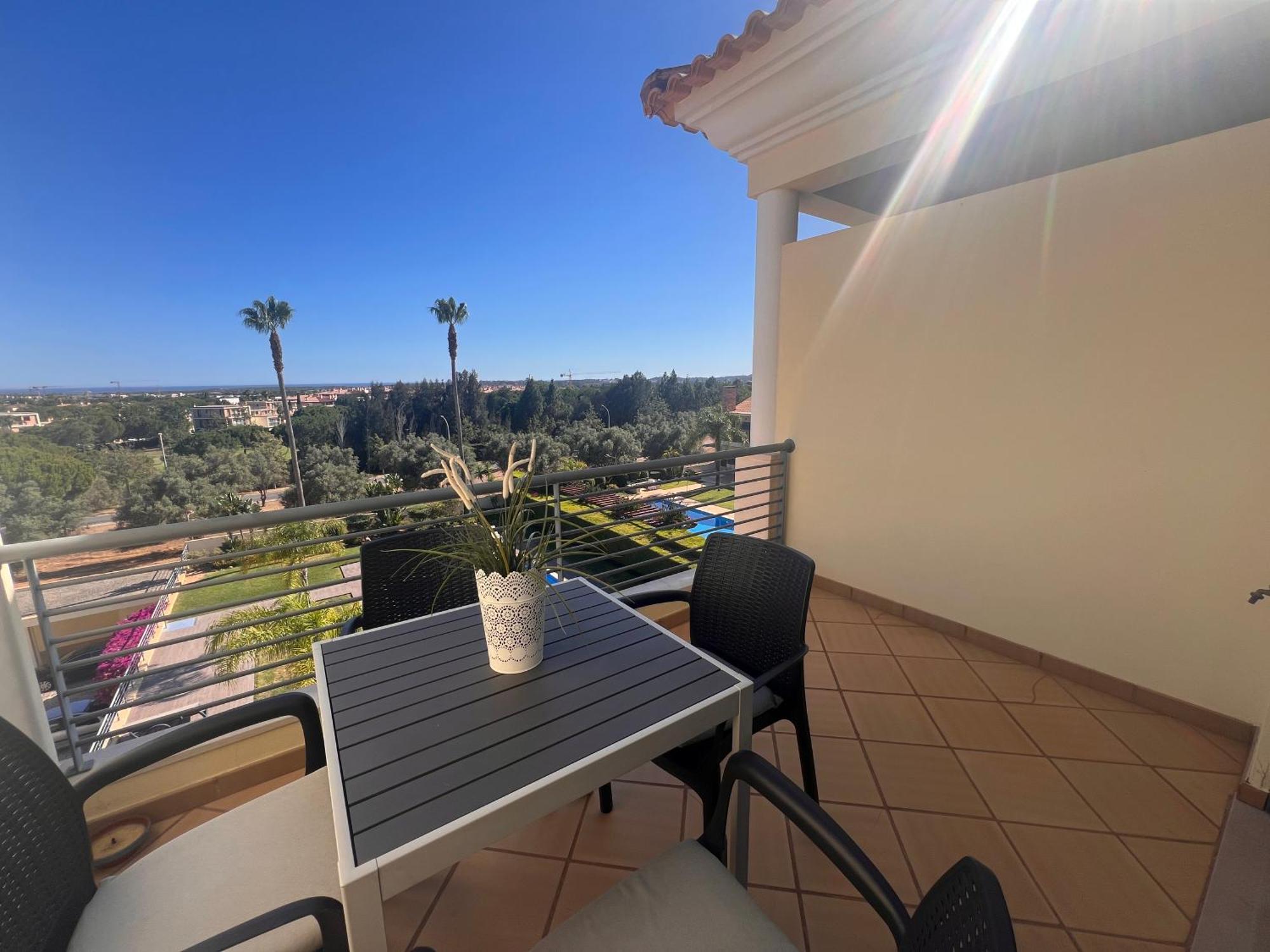 Apartamento Vista Golfe Mar Виламура Экстерьер фото